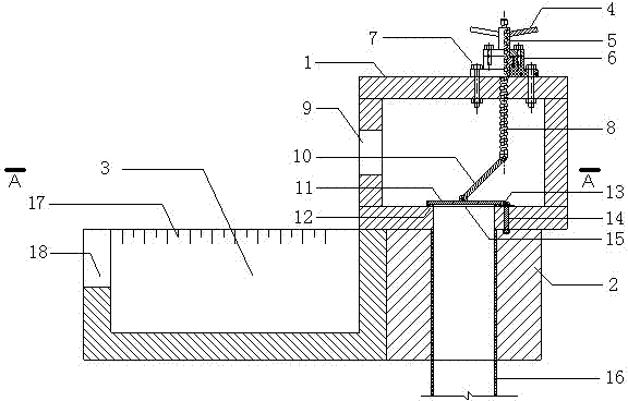 Low-pressure pipeline water-delivering irrigation water outlet
