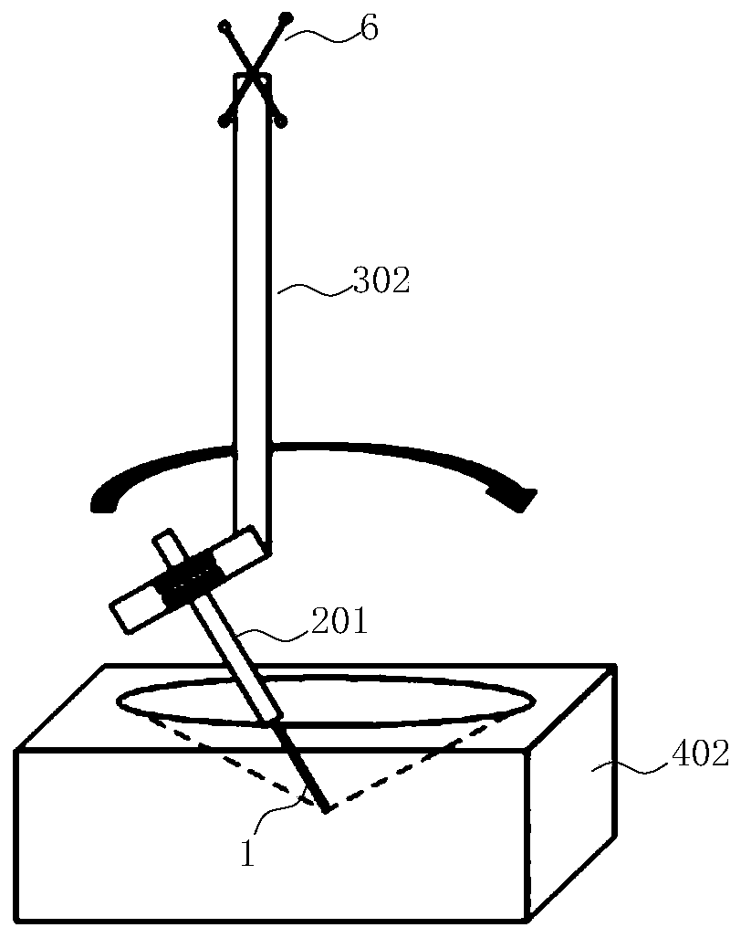 Method and device for calibrating orthodontic anchorage nail