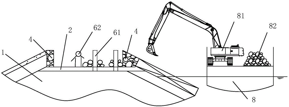 Construction Method of Rock-fill Concrete Used for Foundation Platform of Wave Wall