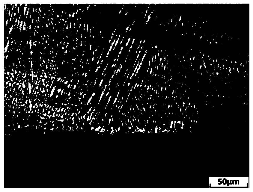 Dissimilar metal laser fusion covering welding method for copper pipe and steel pipe