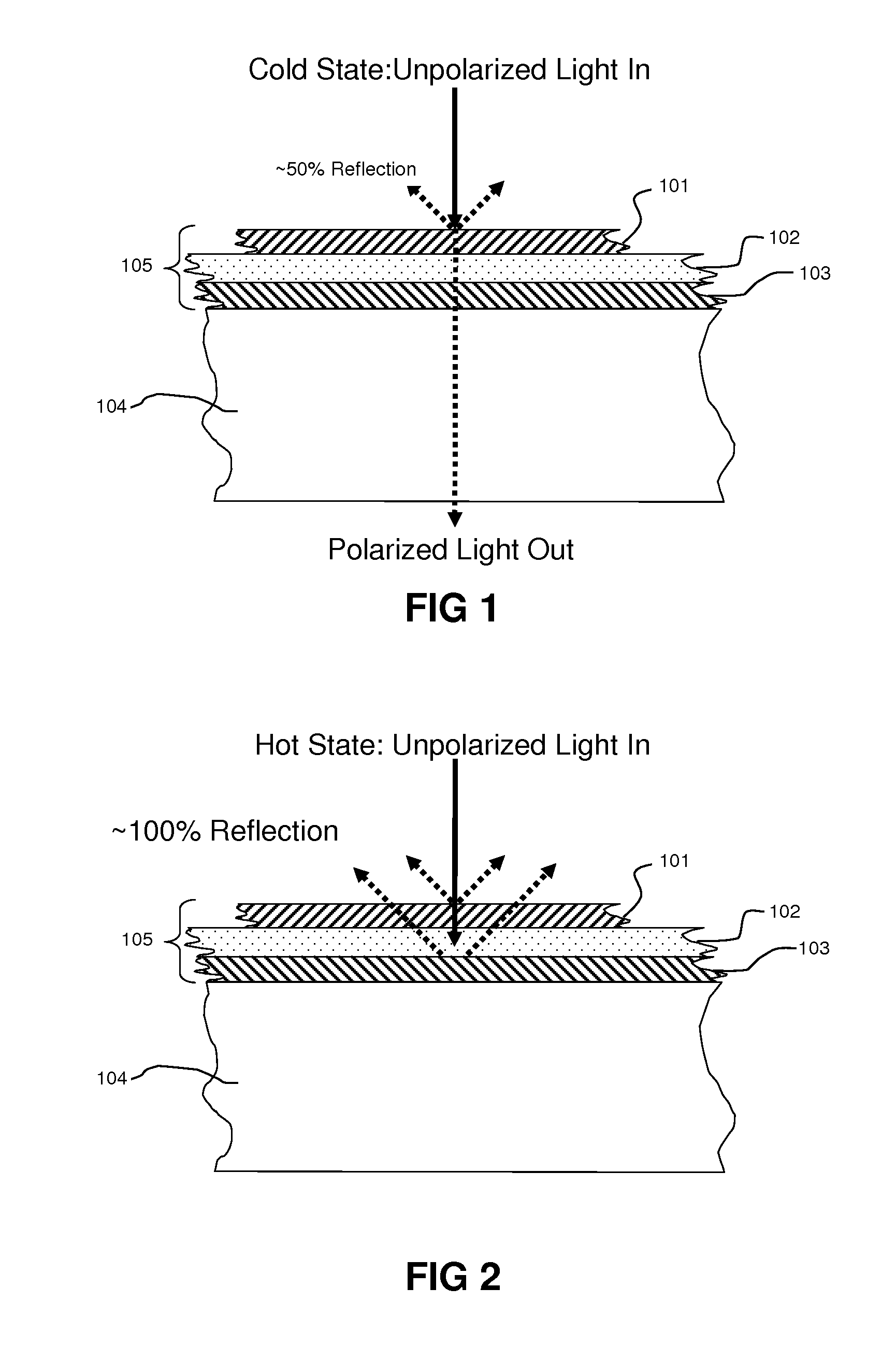 Thermochromic filters and stopband filters for use with same