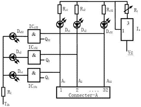 Precision testing device and testing method for crimping quality of multi-core cable terminals