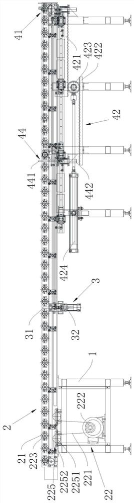 A flexible production line of double-speed pusher and air conditioner external unit and its production method