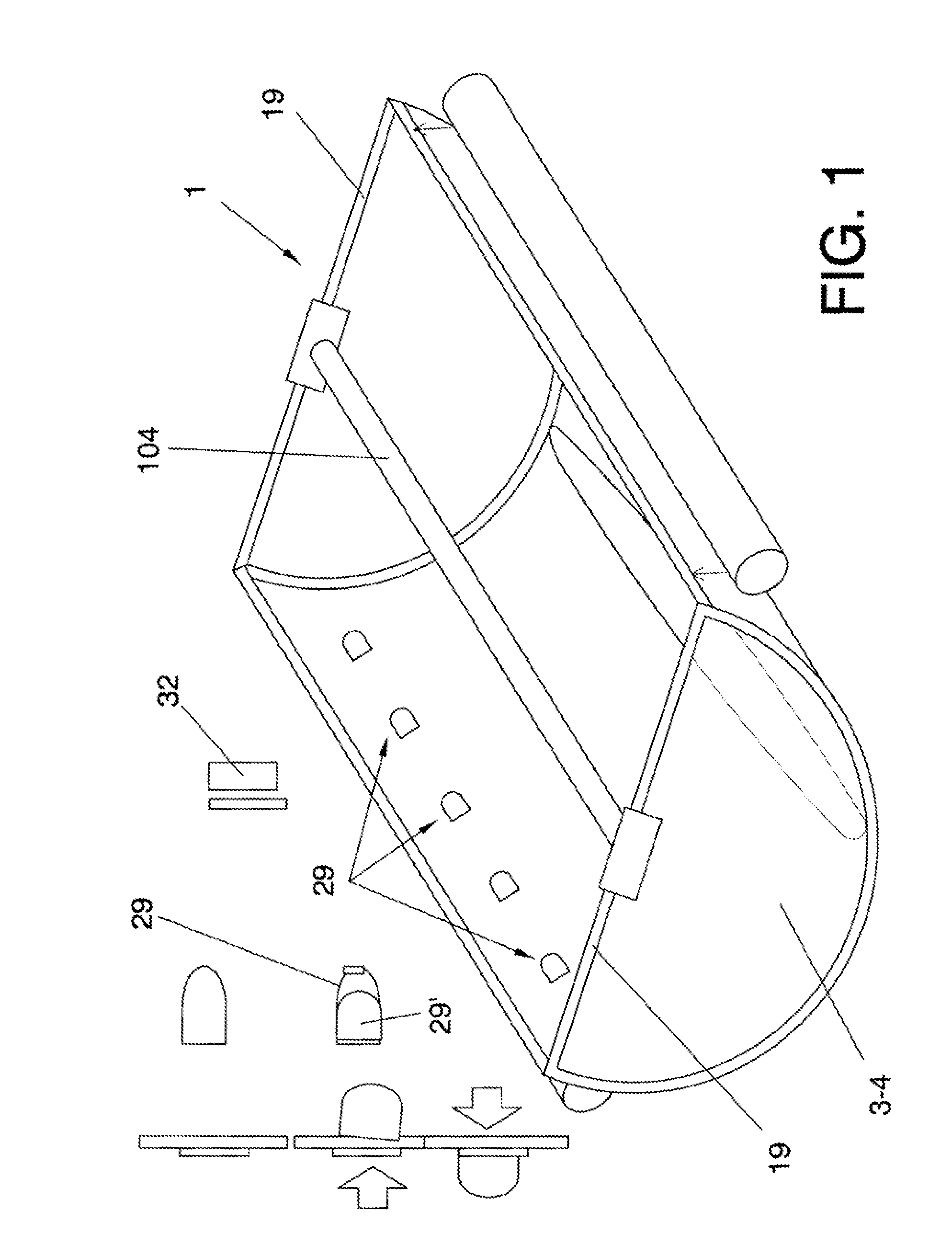 Solar energy concentrator and mounting method