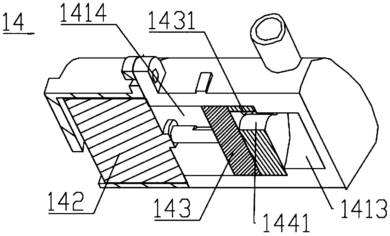 Hydrogen respirator gas supply system and gas control valve thereof