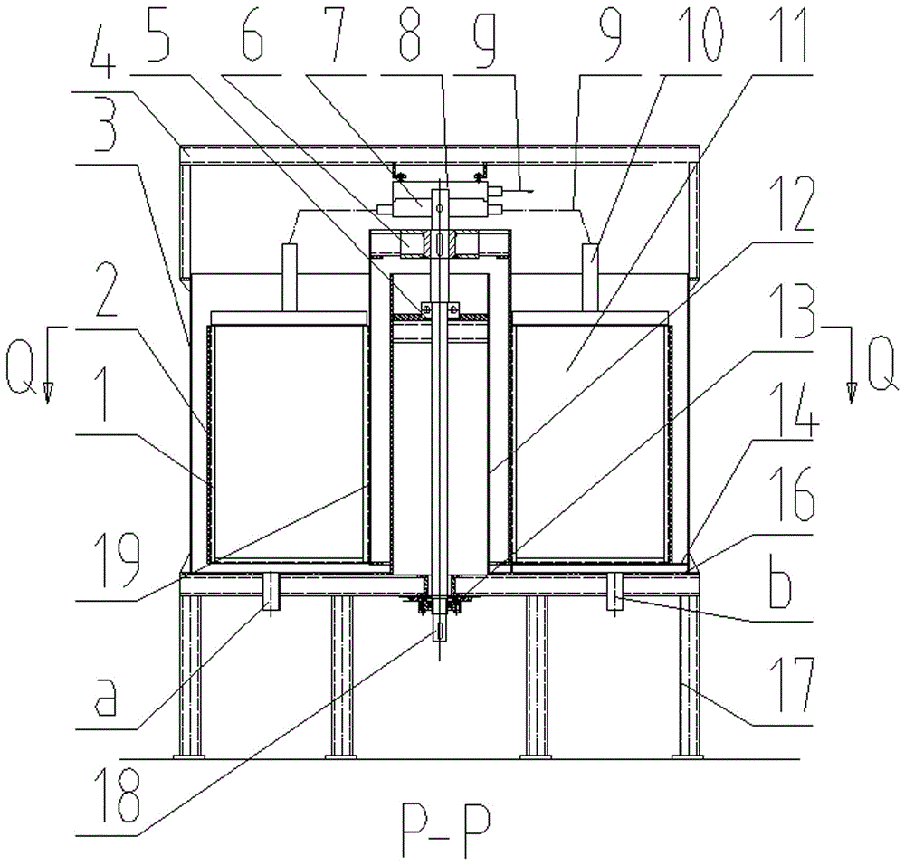 Vertical rotary filter