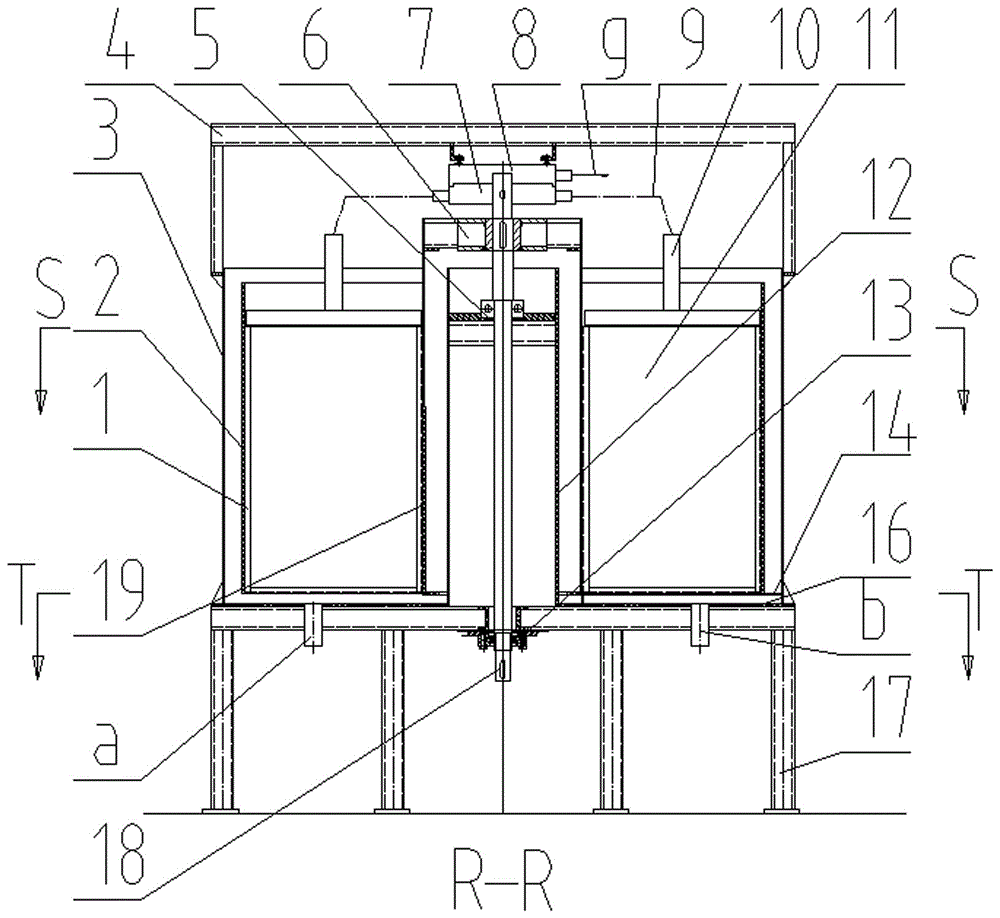 Vertical rotary filter