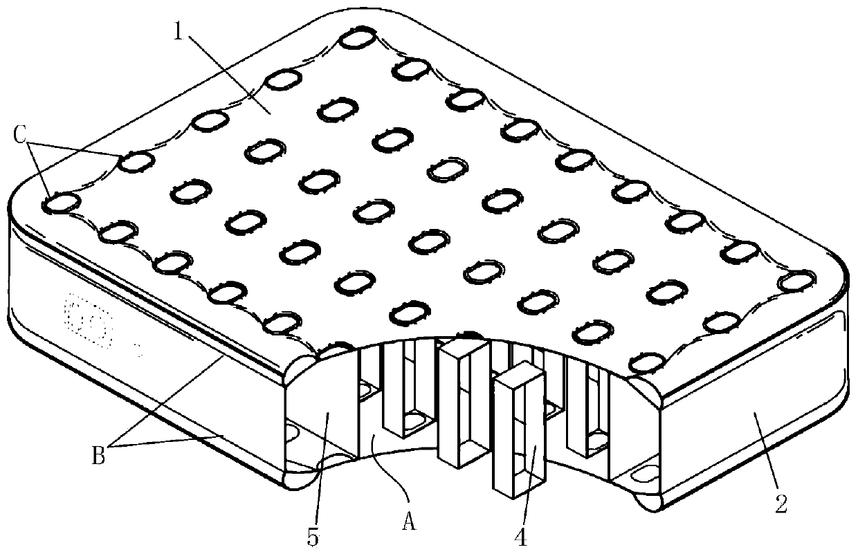 Inflatable bed