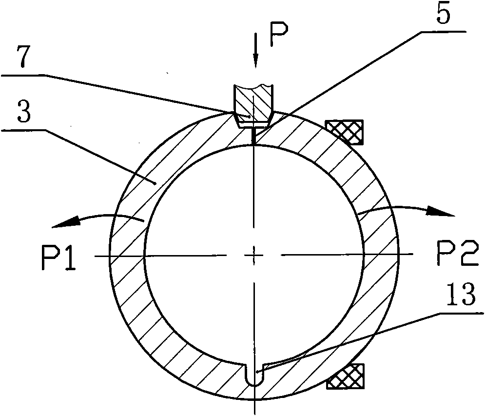 Expansion type metallic seal ball valve