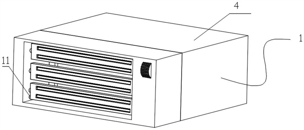 Protective structure of methane alarm