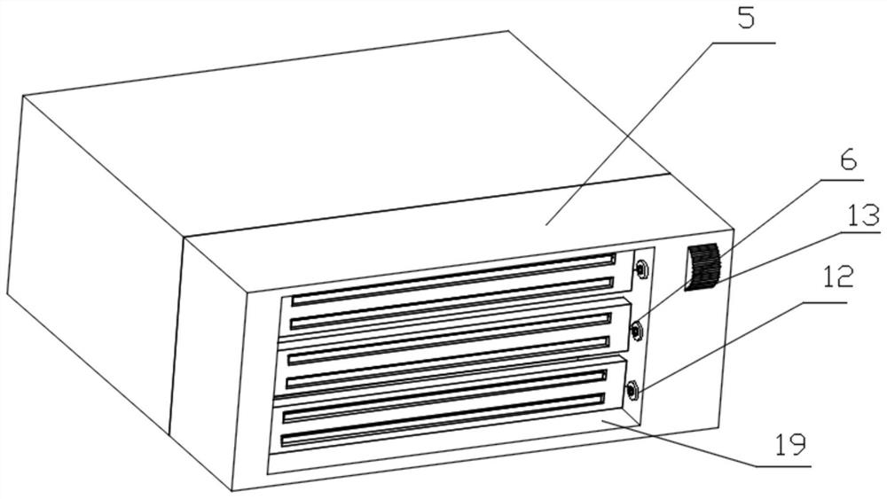 Protective structure of methane alarm