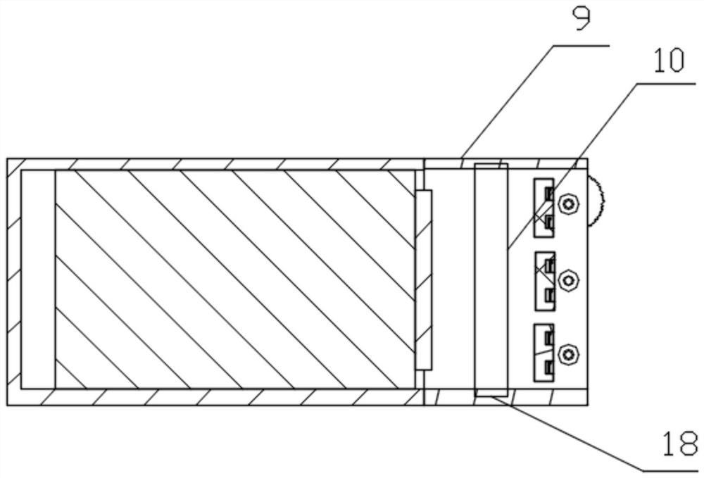 Protective structure of methane alarm