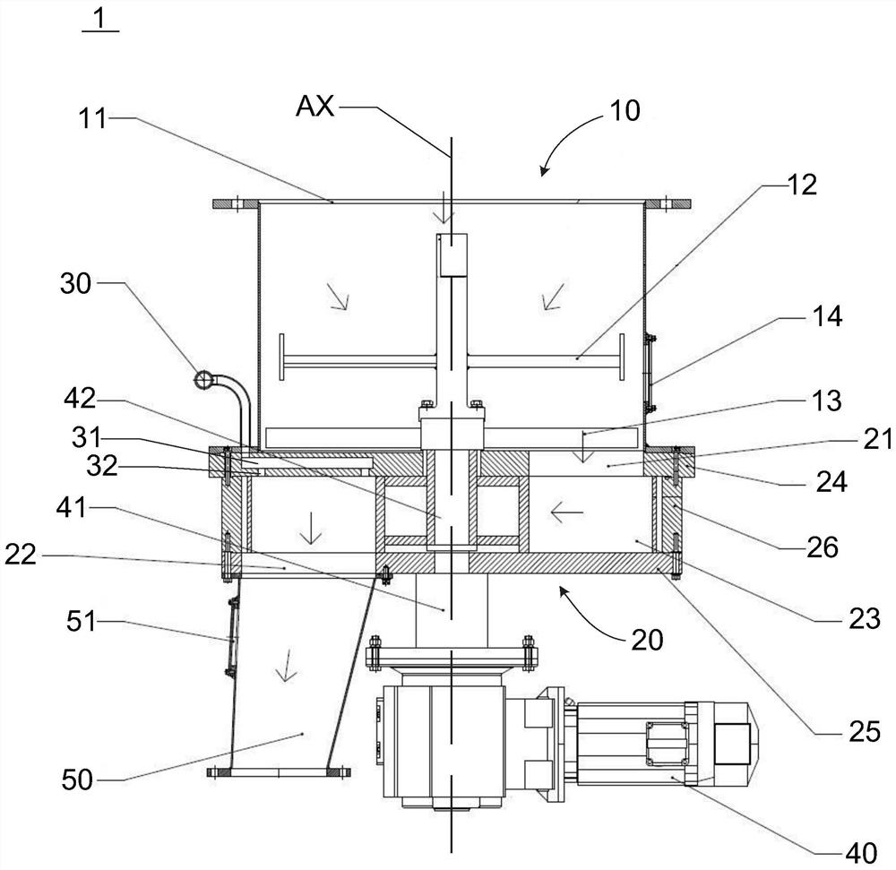 Steady-flow feeder