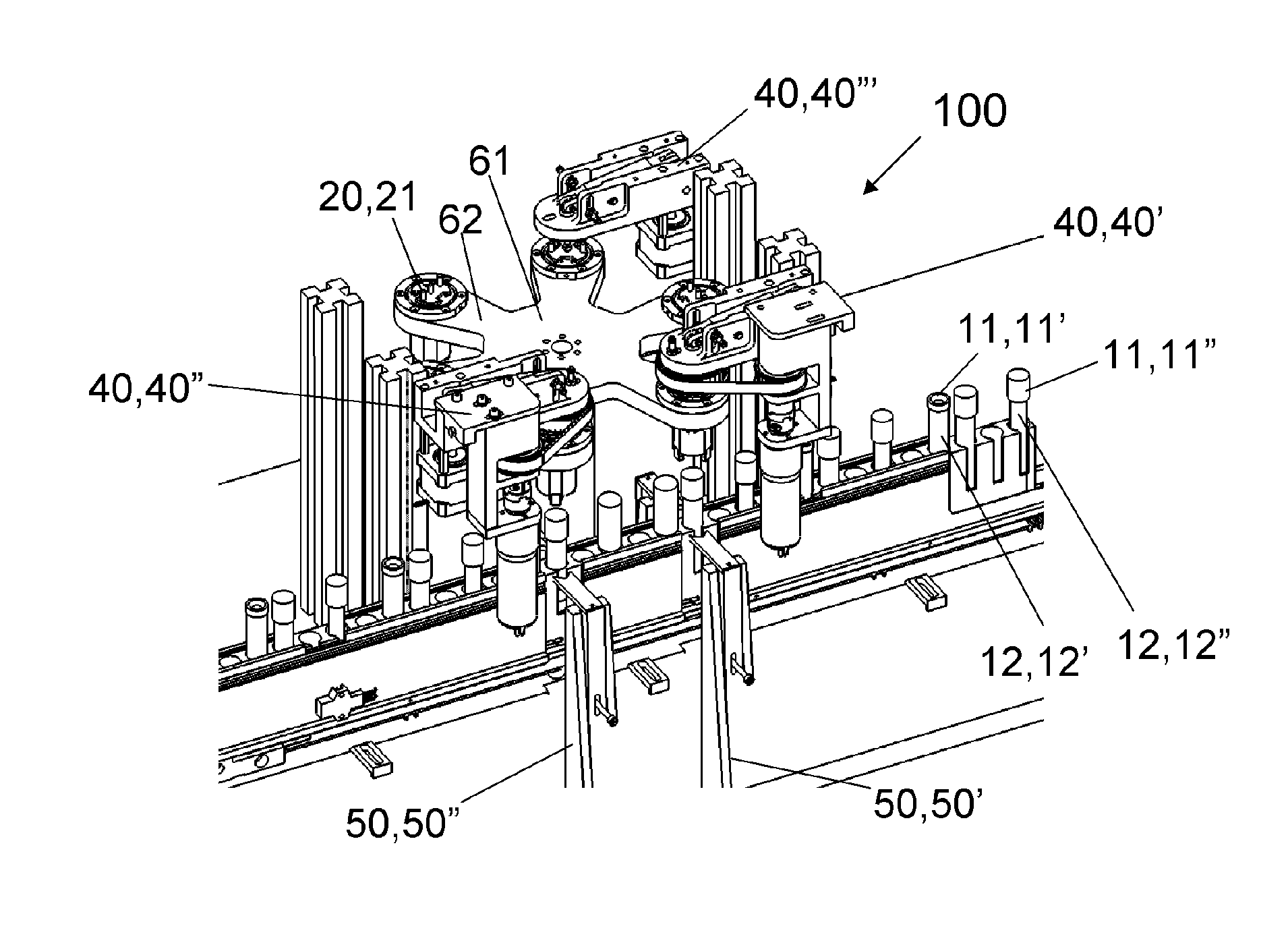 System for processing closed sample tube