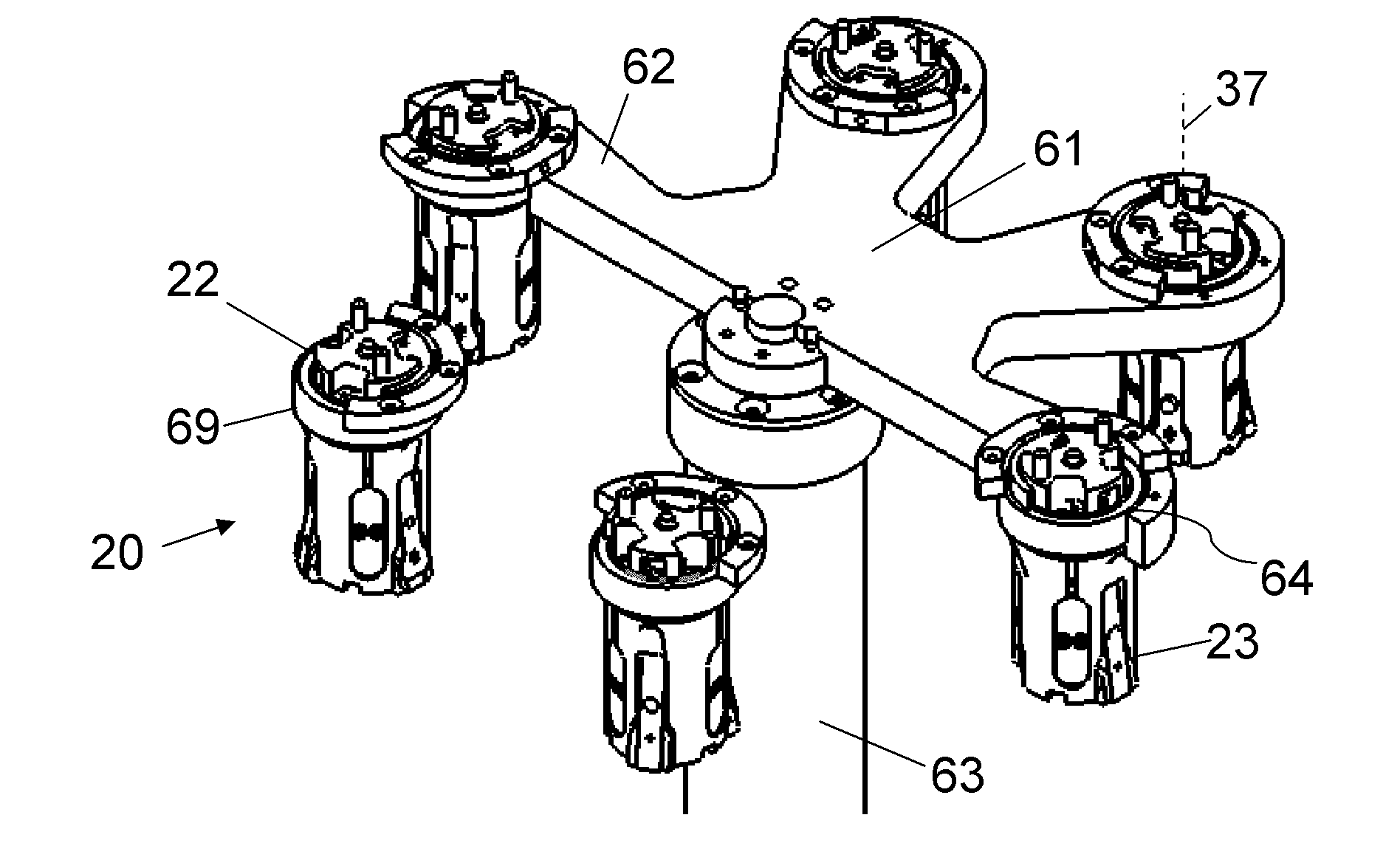 System for processing closed sample tube