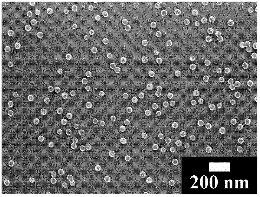 Preparation method of uniform-dimension polymer nano microspheres