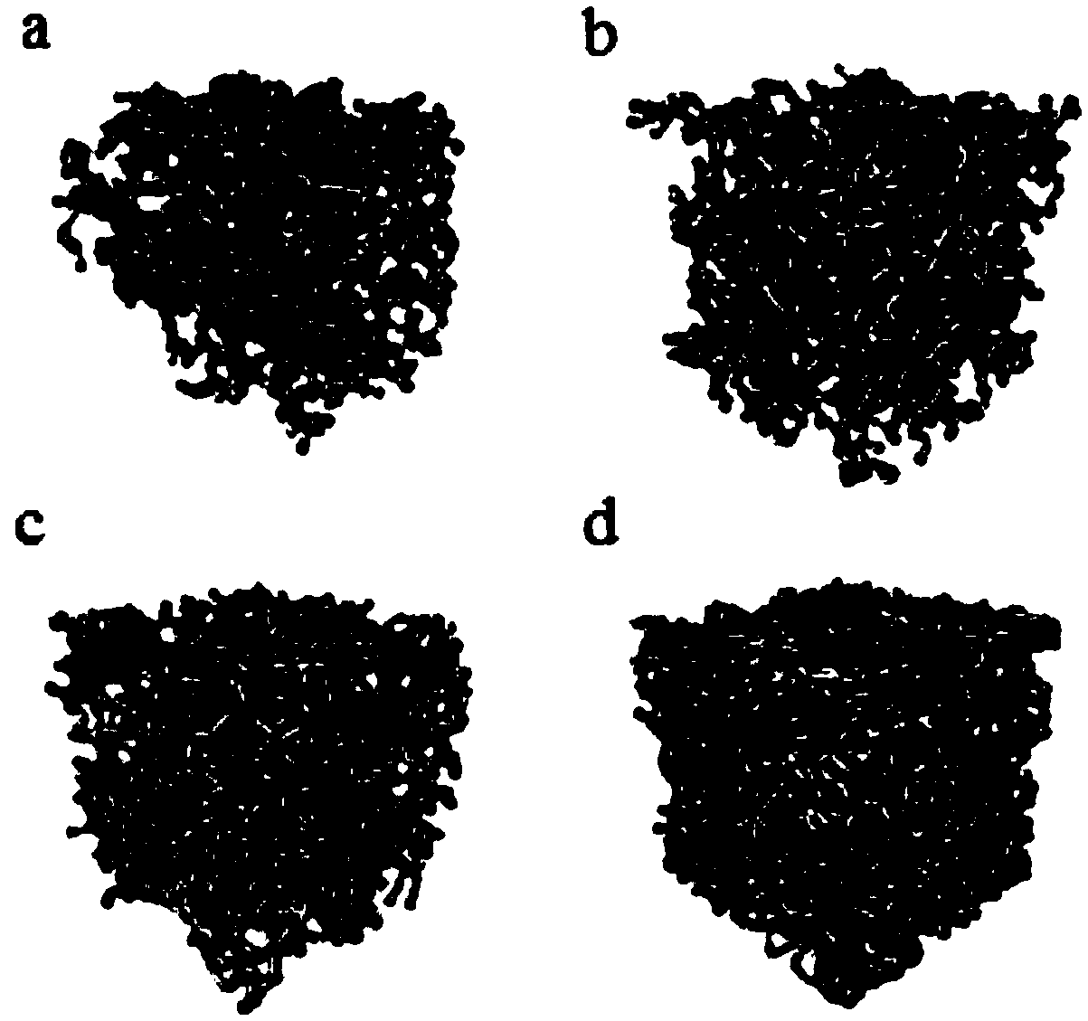 Method for characterizing three-dimensional pore network structure parameters of coal rock