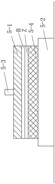 Printed chemical fiber fabric with concave-convex transfer printing and its preparation process equipment and preparation method