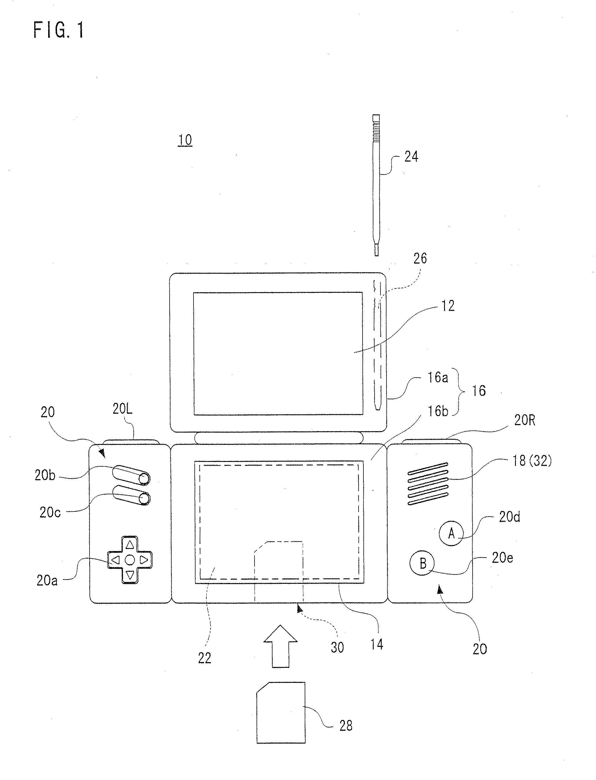 Game apparatus, storage medium storing a game program, and game control method