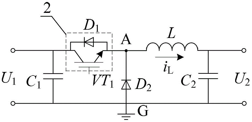 Soft switching control method of buck converter based on optocoupler detection
