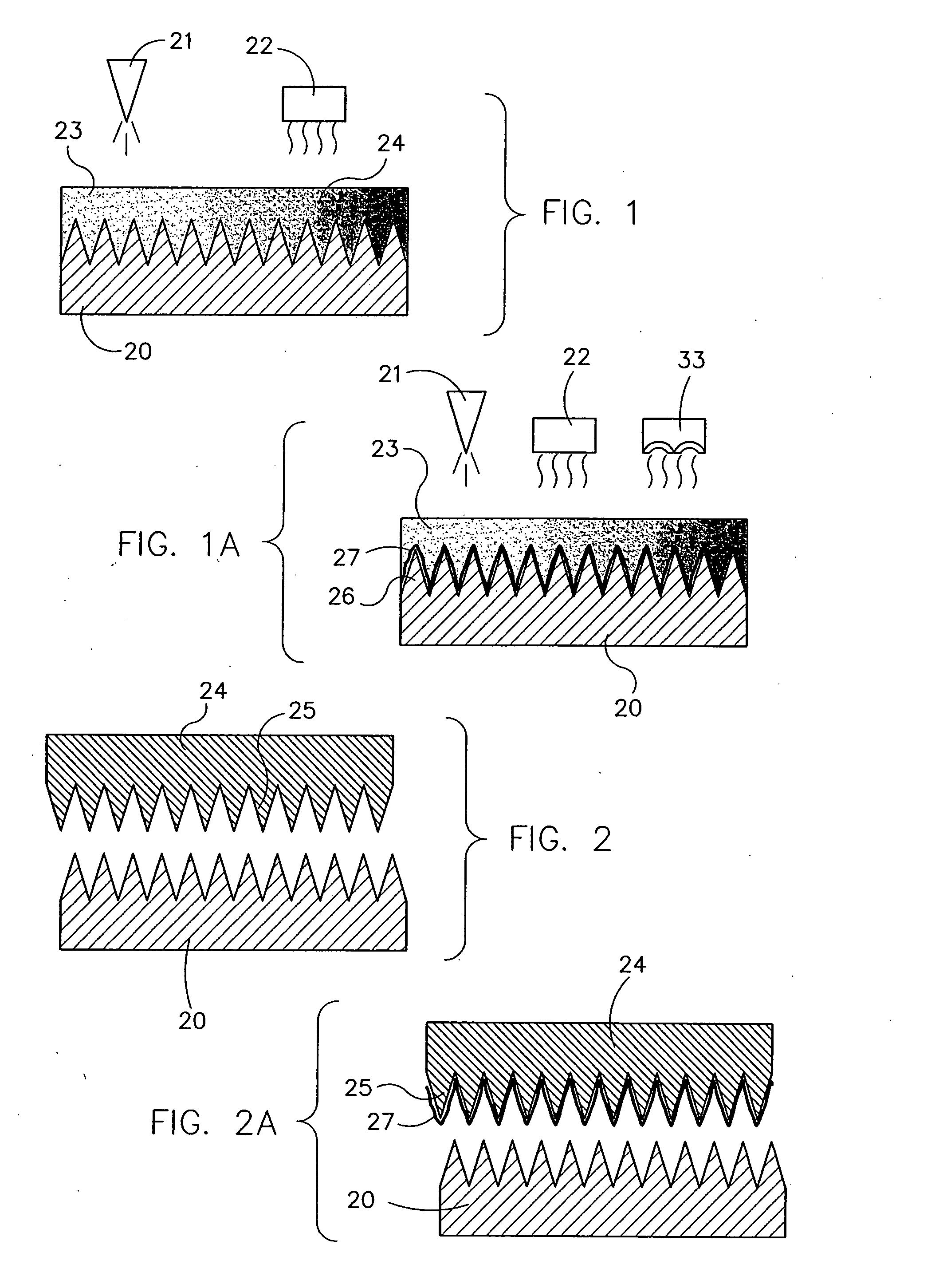 Process and apparatus for fabricating precise microstructures and polymeric molds for making same