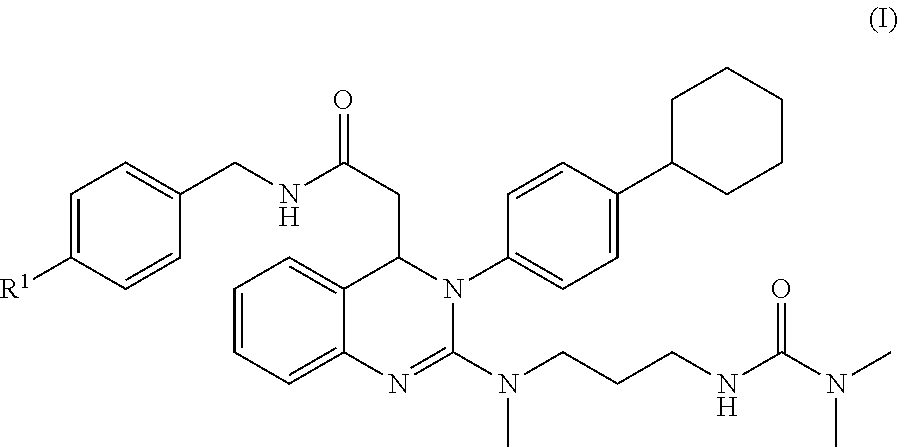3,4-dihydroquinazoline derivative and combination comprising the same