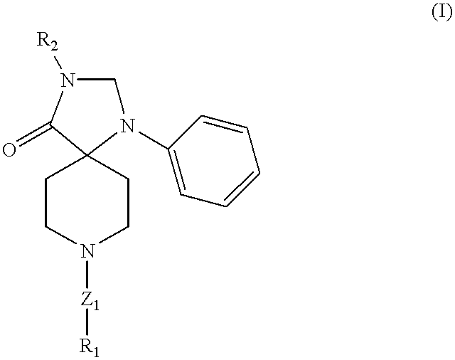 Triazospiro compounds having nociceptin receptor affinity