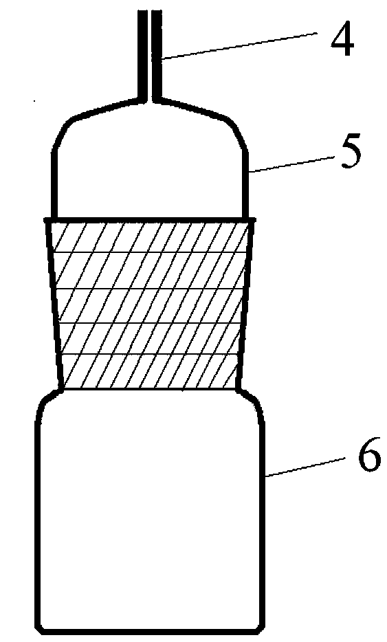 Rapid estimation method for charge safety period of composite modified double-base propellant
