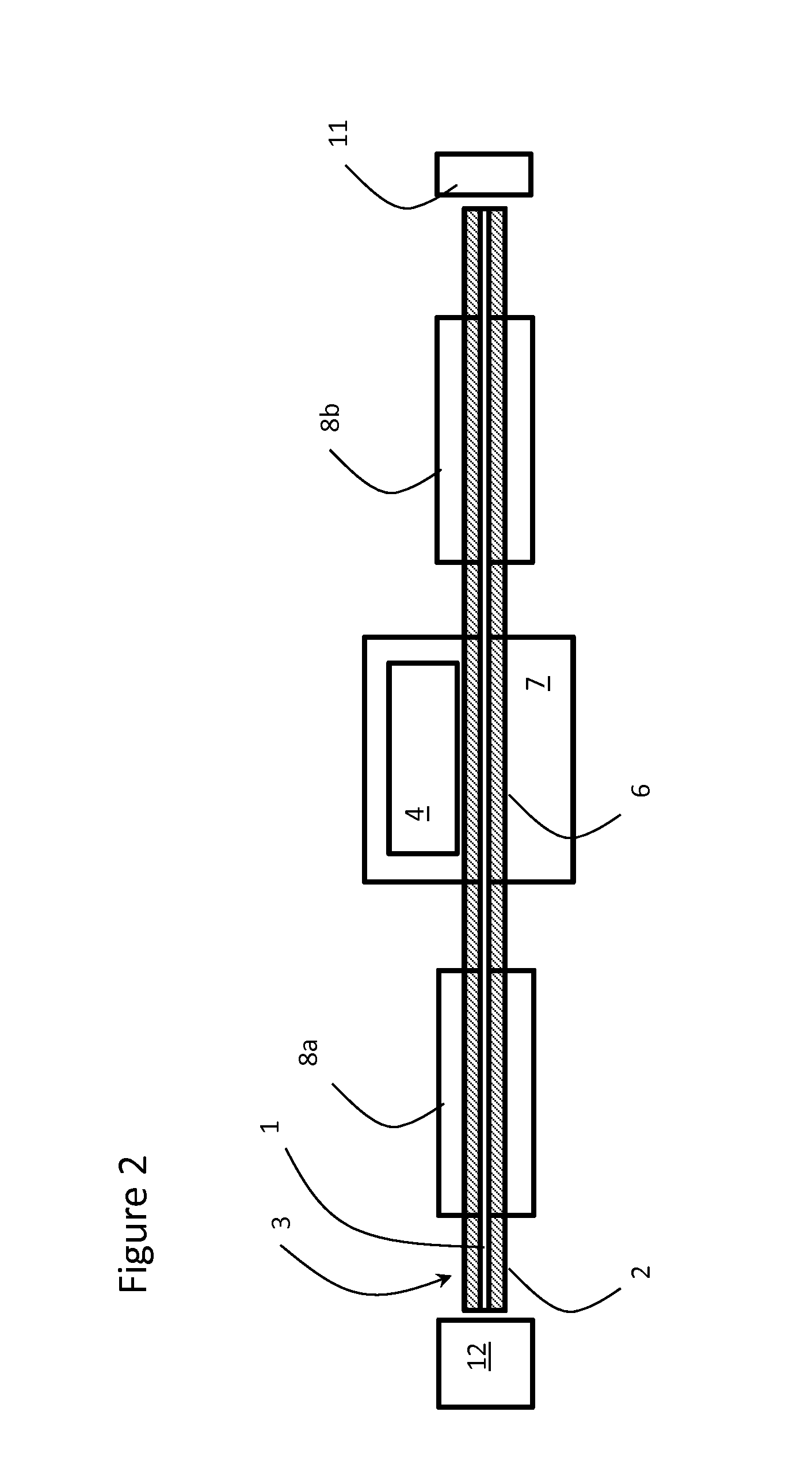 Power monitor for optical fiber using background scattering