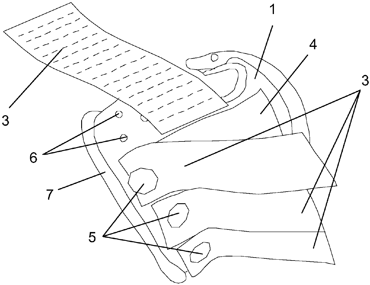 A palm type rehabilitation brace and its use method