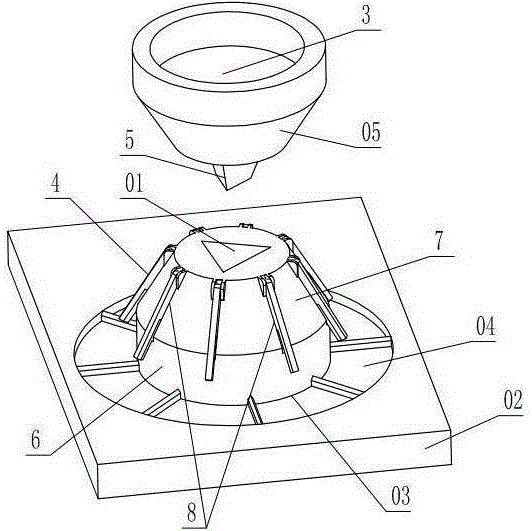 Power distribution cable retrieving device