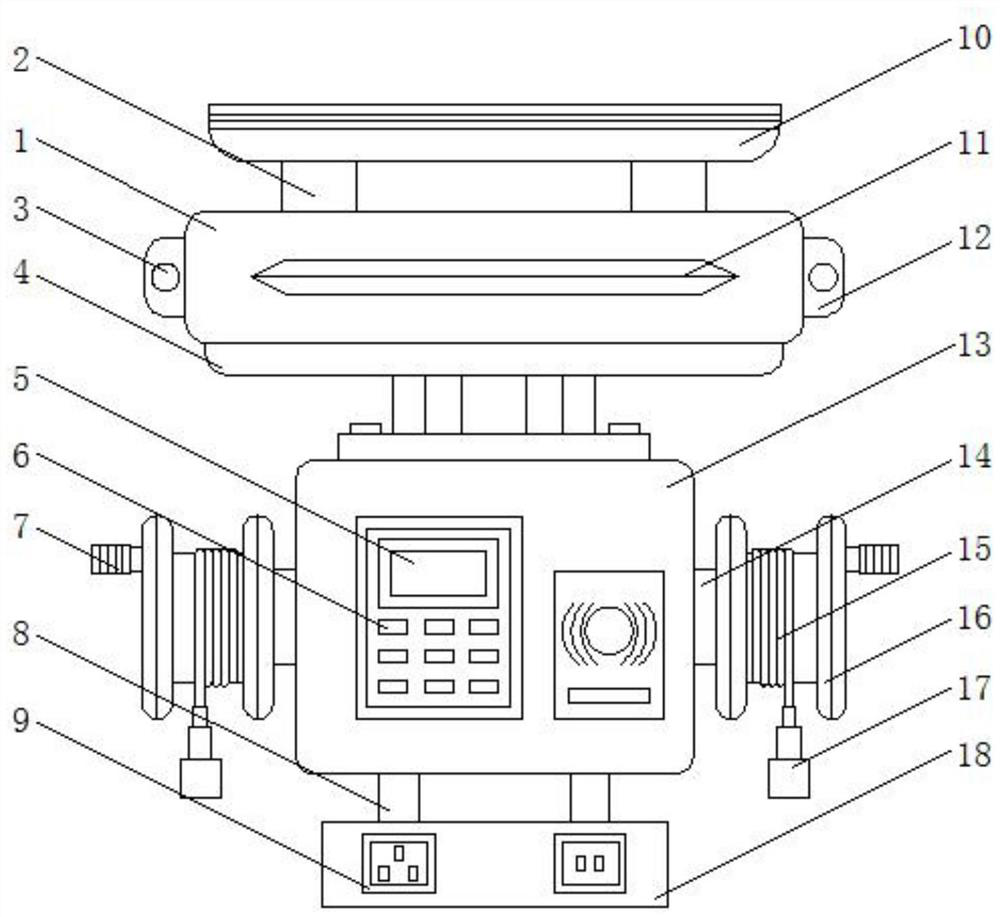 Adjustable charging pile and using method thereof