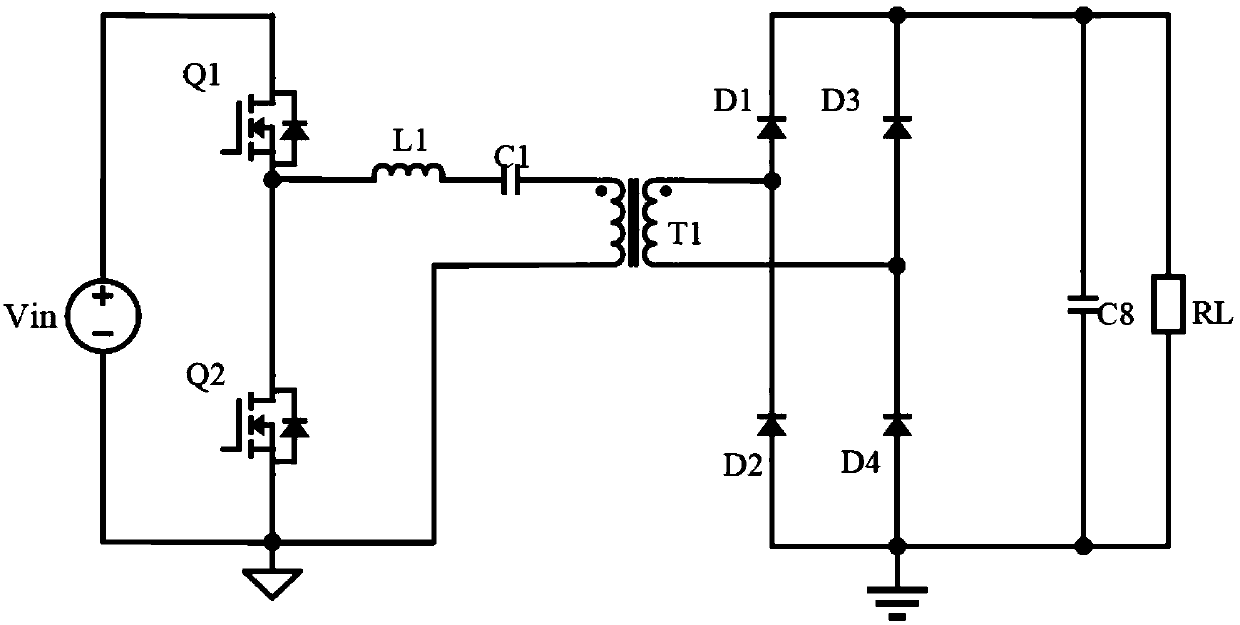 Resonant converter with series-parallel seamless conversion