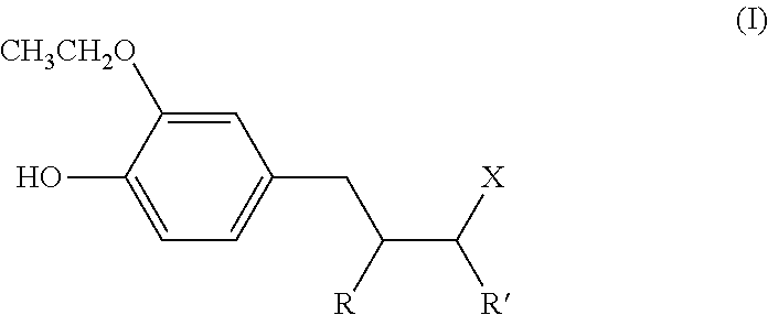 Use, as antidandruff agent, of (ethoxyhydroxyphenyl) alkyl ketone or ethoxyhydroxyalkylphenol compounds