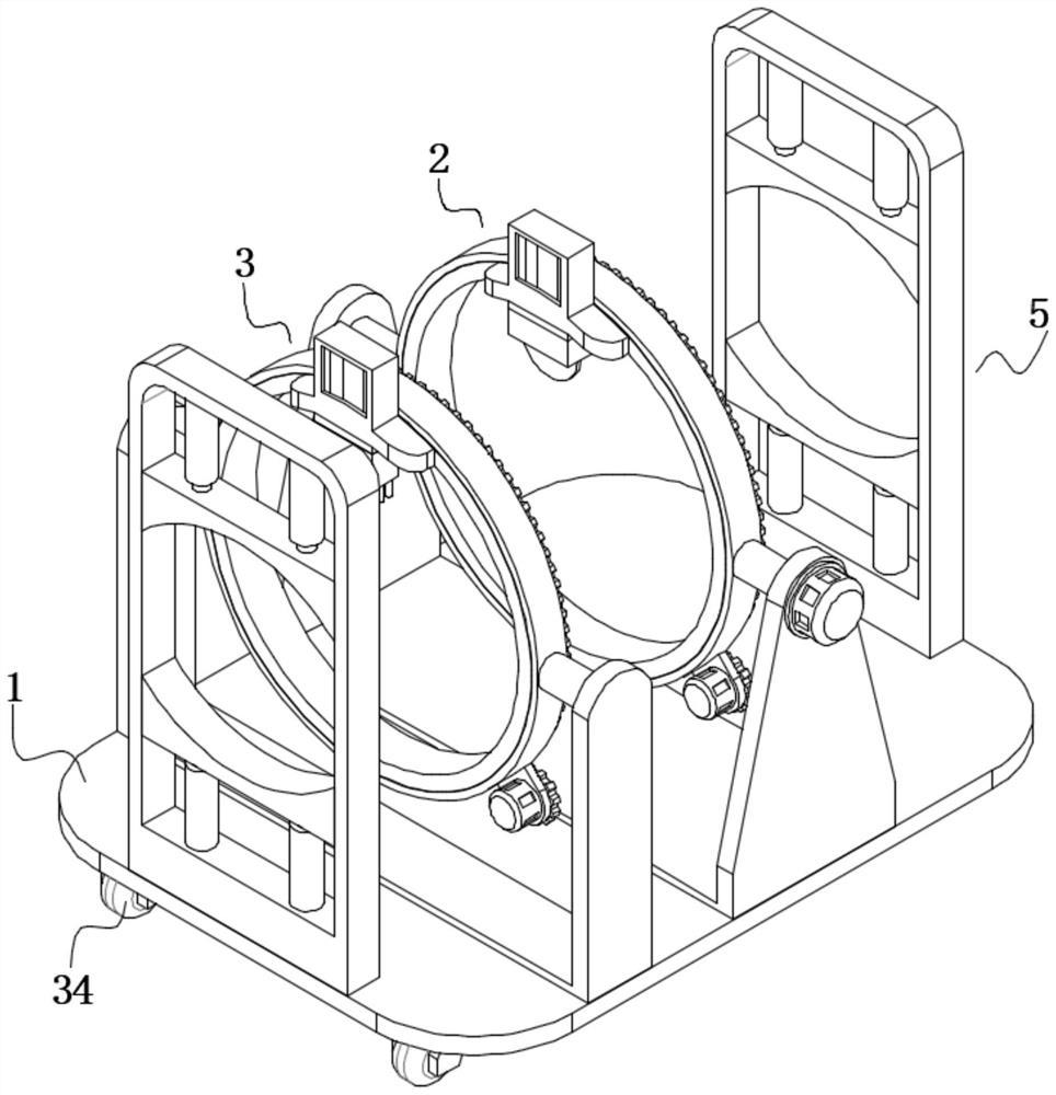 Aluminum profile cutting saw equipment and using method thereof