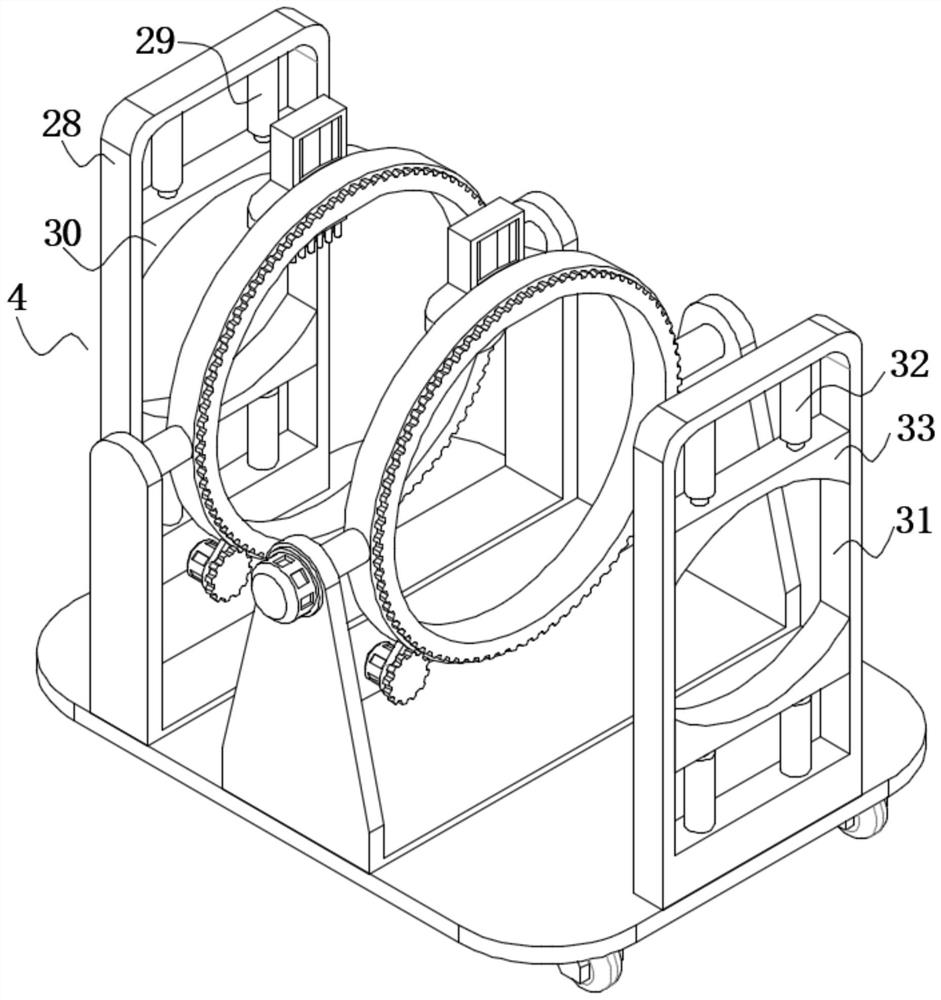 Aluminum profile cutting saw equipment and using method thereof