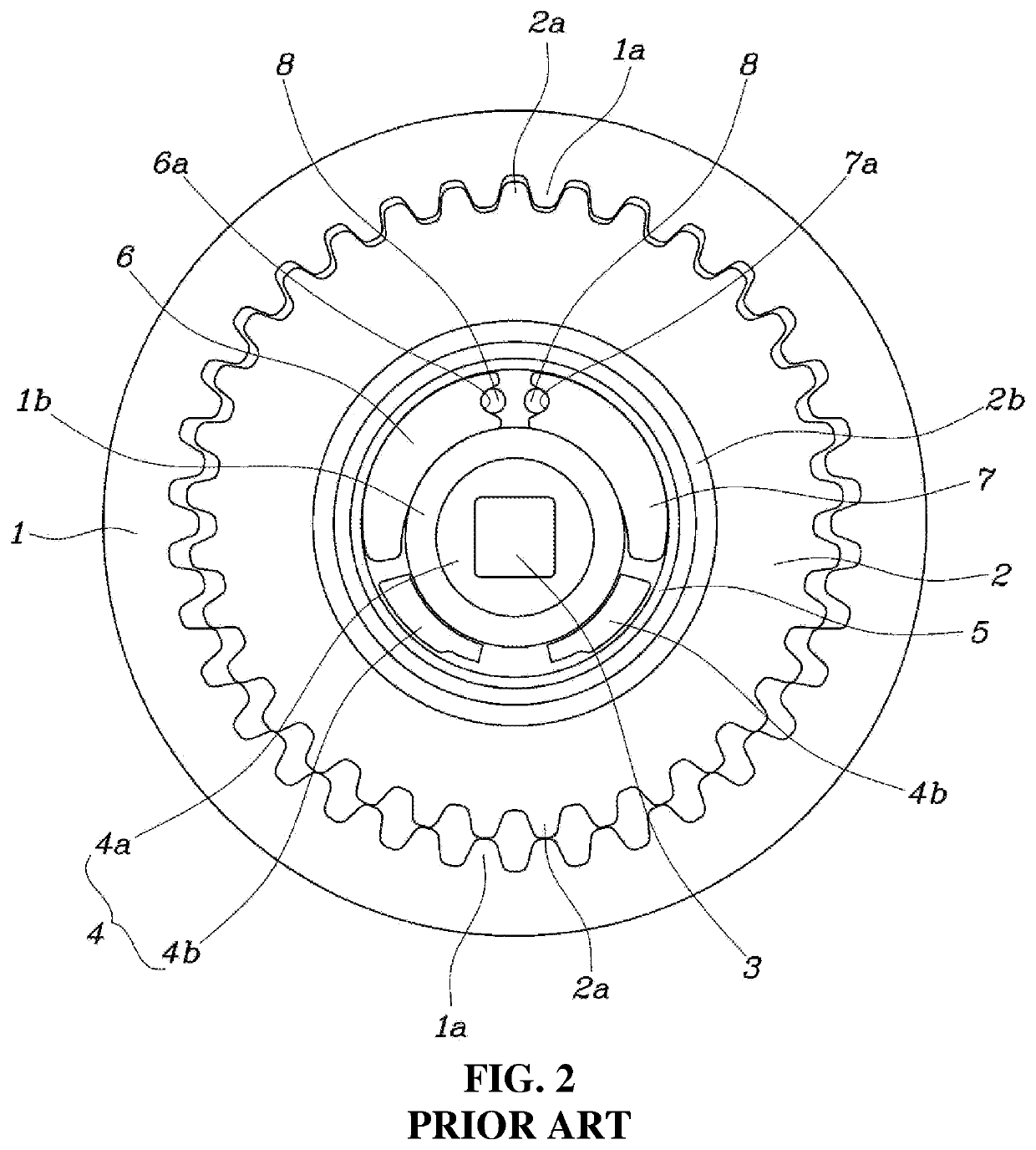 Reclining device for vehicle seat