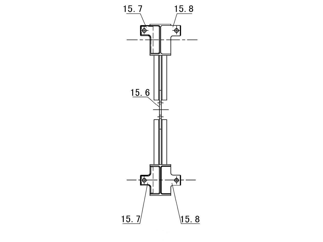 Low-position few-fulcrum modularized integral jacking steel platform formwork system
