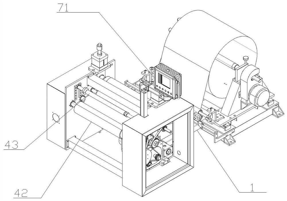 Paper tape die-cutting machine