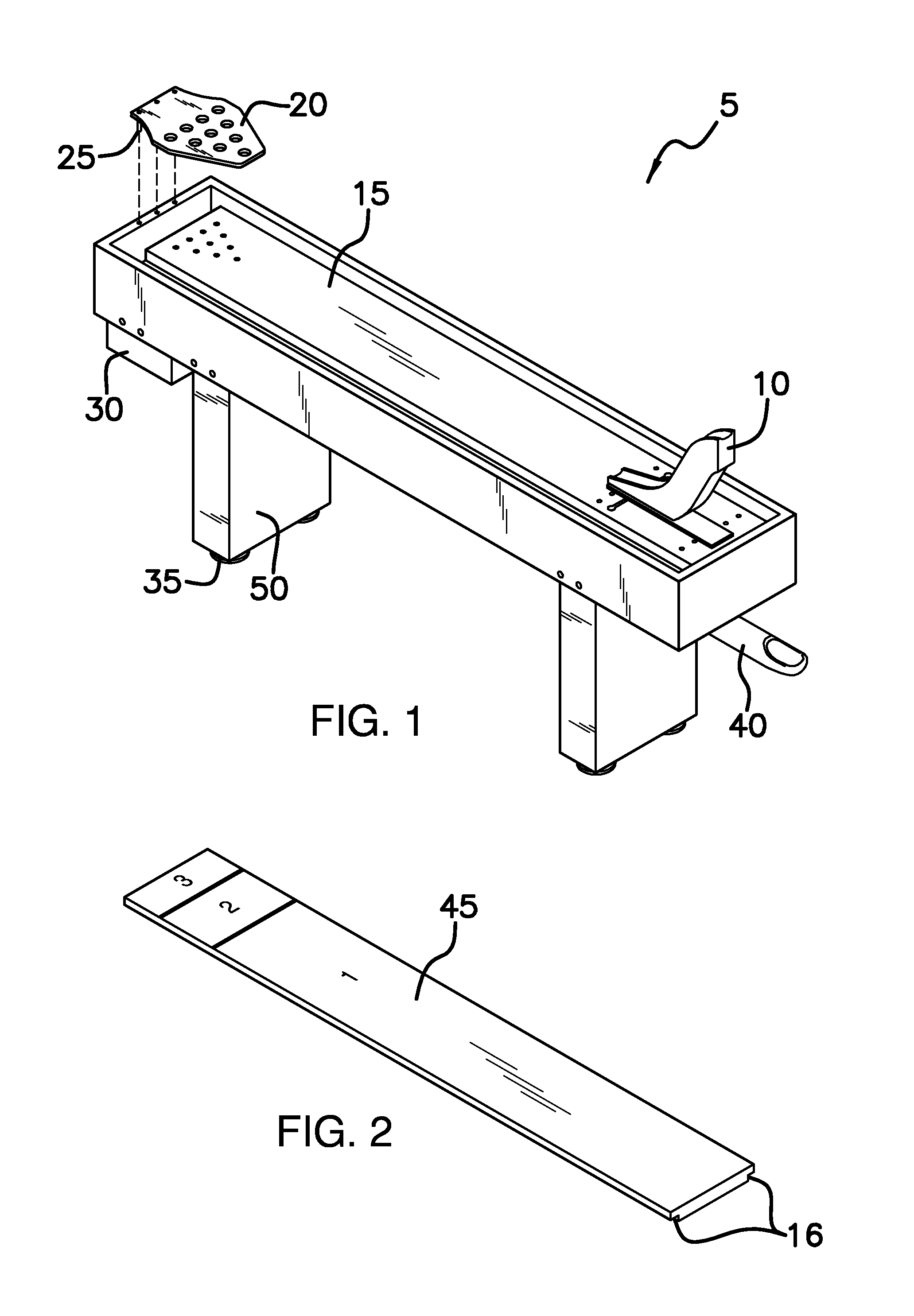 Miniature bowling game