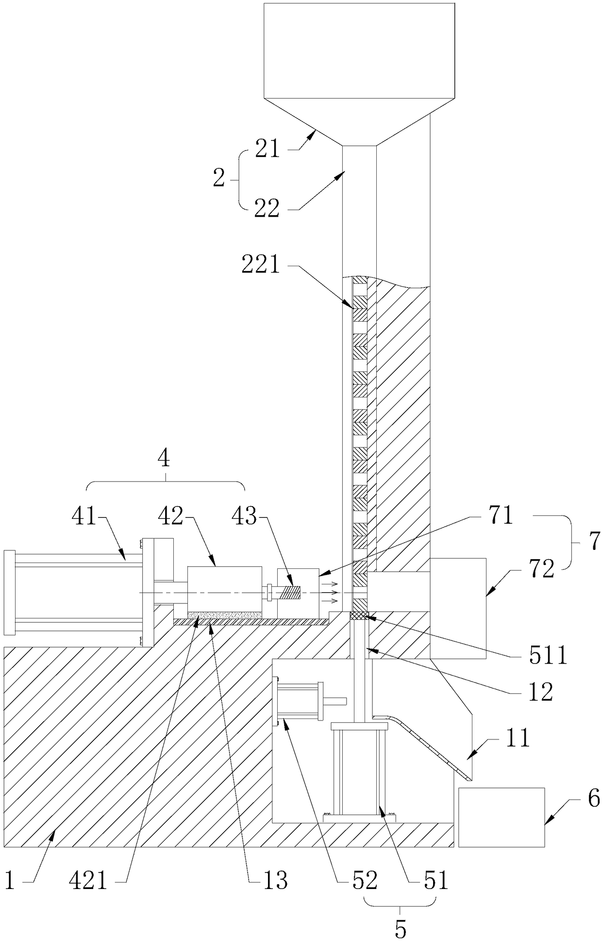 Nut tapping machine