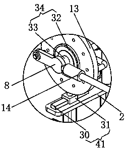 A kind of upper limb strength training device in sports equipment