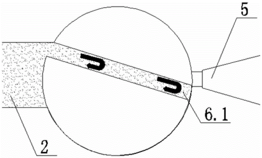 Rotary valve type pump protecting device