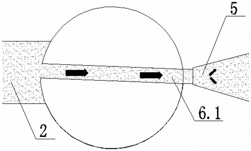 Rotary valve type pump protecting device