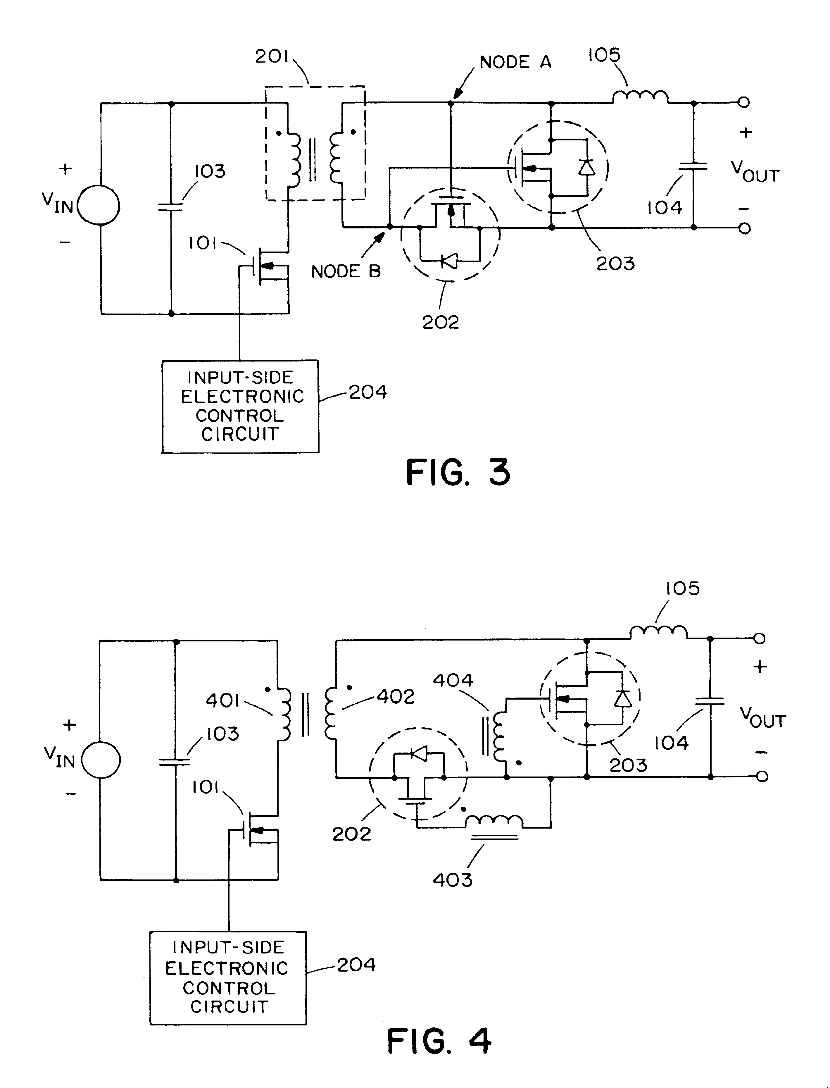 Control of DC/DC converters having synchronous rectifiers
