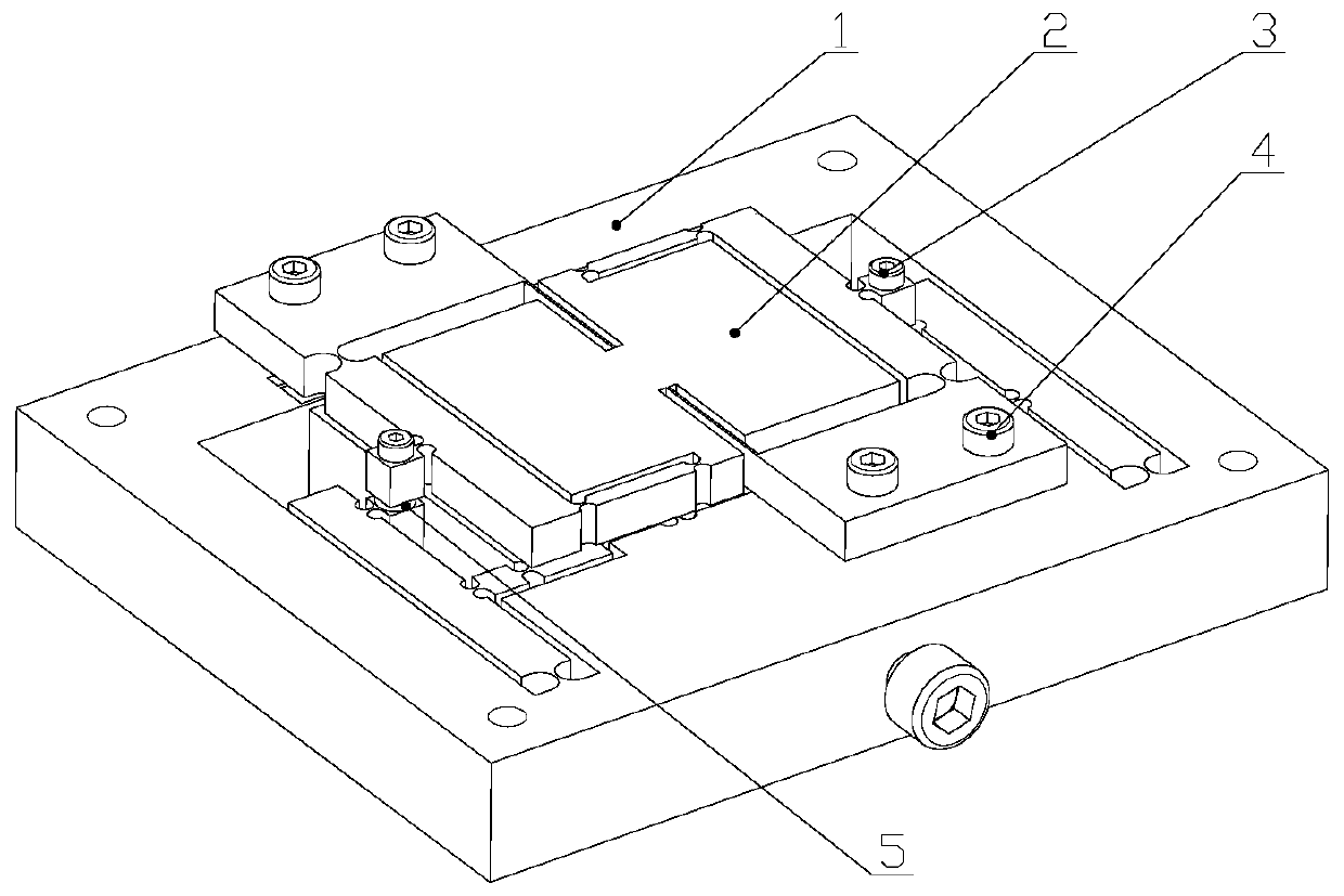 Single-drive pure rotation micro-positioning platform