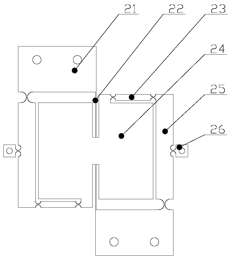 Single-drive pure rotation micro-positioning platform