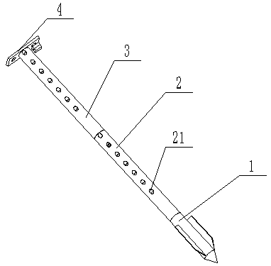 Grounding nail