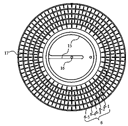 Novel multiple-effect evaporation device