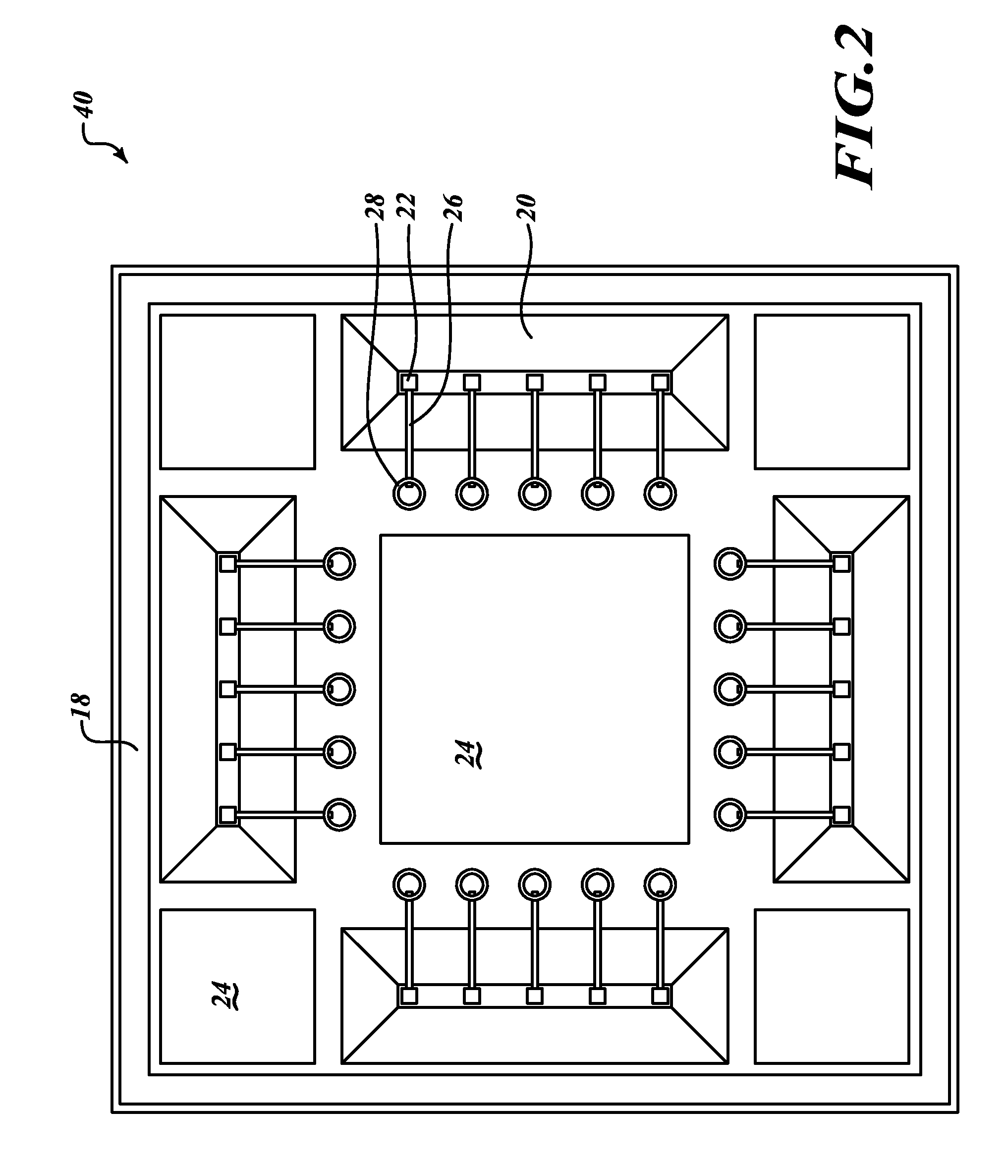 Systems and methods for implementing a wafer level hermetic interface chip